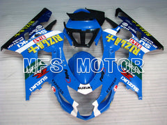Carénage ABS injecté Suzuki GSXR600 GSXR750 2004-2005 - Rizla+ - Bleu - MFS2282