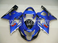 Suzuki GSXR600 GSXR750 2004-2005 Injection ABS verkleidung - Factory Style - Schwarz Blau - MFS2293