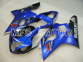 Suzuki GSXR600 GSXR750 2004-2005 Injection ABS verkleidung - Factory Style - Schwarz Blau - MFS2293