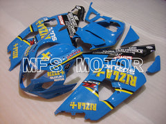 Carénage ABS injecté Suzuki GSXR600 GSXR750 2004-2005 - Rizla+ - Bleu - MFS2294
