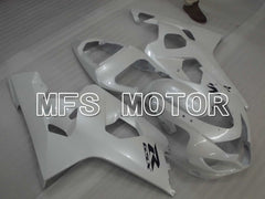 Suzuki GSXR600 GSXR750 2004-2005 Injection ABS verkleidung - Factory Style - Weiß - MFS2296