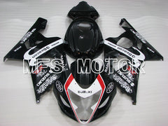 Suzuki GSXR600 GSXR750 2004-2005 Injection ABS Fairing - Beacon - Black White - MFS2301