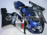 Suzuki GSXR600 GSXR750 2004-2005 Injection ABS verkleidung - Factory Style - Schwarz Blau - MFS2302