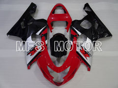 Suzuki GSXR600 GSXR750 2004-2005 Injection ABS verkleidung - Factory Style - Schwarz Rot - MFS2307