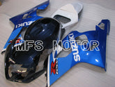 Carénage ABS injecté Suzuki GSXR600 GSXR750 2004-2005 - Style usine - Bleu - MFS2308