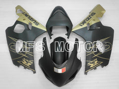 Suzuki GSXR600 GSXR750 2004-2005 Injection ABS Fairing - Factory Style - Black Gold Matte - MFS2313