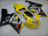 Suzuki GSXR600 GSXR750 2004-2005 Injection ABS verkleidung - Factory Style - Schwarz Gelb - MFS2315