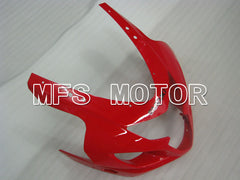 Carénage ABS injecté Suzuki GSXR600 GSXR750 2004-2005 - Style usine - Noir Rouge - MFS2316