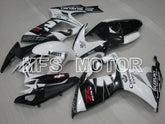 Suzuki GSXR600 GSXR750 2006-2007 Injection ABS Fairing - Corona - Black White - MFS2321