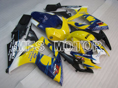 Suzuki GSXR600 GSXR750 2006-2007 Injection ABS Fairing - Corona - Blue Yellow - MFS2322