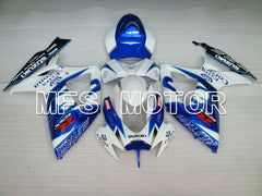Suzuki GSXR600 GSXR750 2006-2007 Injection ABS Fairing - Corona - Blue White - MFS2329