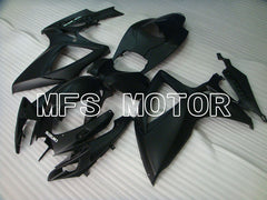 Suzuki GSXR600 GSXR750 2006-2007 Injection ABS verkleidung - Factory Style - Schwarz Matt - MFS2331