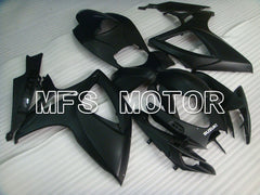 Suzuki GSXR600 GSXR750 2006-2007 Injection ABS verkleidung - Factory Style - Schwarz Matt - MFS2331