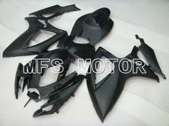 Suzuki GSXR600 GSXR750 2006-2007 Injection ABS verkleidung - Factory Style - Schwarz Matt - MFS2332