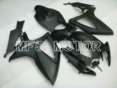 Suzuki GSXR600 GSXR750 2006-2007 Injection ABS verkleidung - Factory Style - Schwarz Matt - MFS2332