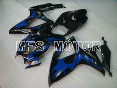 Suzuki GSXR600 GSXR750 2006-2007 Injection ABS verkleidung - Factory Style - Schwarz Blau - MFS2336
