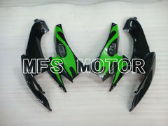 Suzuki GSXR600 GSXR750 2006-2007 Injection ABS verkleidung - Factory Style - Schwarz Grün - MFS2337