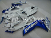 Suzuki GSXR600 GSXR750 2006-2007 Injection ABS verkleidung - Jordan - Blau Weiß - MFS2343