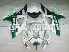 Suzuki GSXR600 GSXR750 2006-2007 Injection ABS verkleidung - Jordan - Grün Weiß - MFS2344