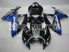 Suzuki GSXR600 GSXR750 2006-2007 Injection ABS verkleidung - Jordan - Blau Schwarz - MFS2345