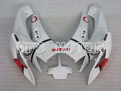 Suzuki GSXR600 GSXR750 2006-2007 Injection ABS Fairing - Jordan - White Red - MFS2346