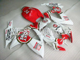 Suzuki GSXR600 GSXR750 2006-2007 Injection ABS Fairing - Lucky Strike - White Red - MFS2347