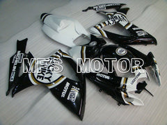 Suzuki GSXR600 GSXR750 2006-2007 Injection ABS verkleidung - Lucky Strike - Schwarz Weiß - MFS2349