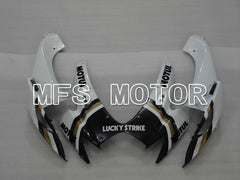 Suzuki GSXR600 GSXR750 2006-2007 Injection ABS Fairing - Lucky Strike - Black White - MFS2350