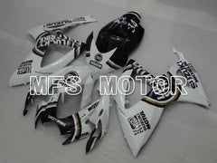 Suzuki GSXR600 GSXR750 2006-2007 Injection ABS Fairing - Lucky Strike - Black White - MFS2350