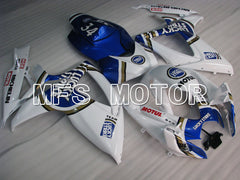 Suzuki GSXR600 GSXR750 2006-2007 Injection ABS verkleidung - Lucky Strike - Schwarz Weiß - MFS2351