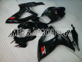 Suzuki GSXR600 GSXR750 2006-2007 Injection ABS Fairing - Factory Style - Black - MFS2356