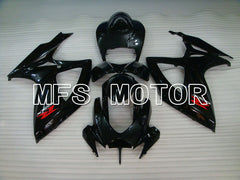Suzuki GSXR600 GSXR750 2006-2007 Injection ABS Fairing - Factory Style - Black - MFS2356