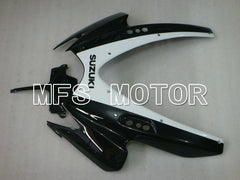 Carénage ABS injecté Suzuki GSXR600 GSXR750 2006-2007 - Style usine - Noir Blanc - MFS2358