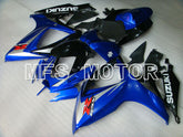 Suzuki GSXR600 GSXR750 2006-2007 Injection ABS verkleidung - Factory Style - Blau Schwarz - MFS2359