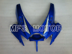 Carénage ABS injecté Suzuki GSXR600 GSXR750 2006-2007 - Style usine - Bleu Noir - MFS2359