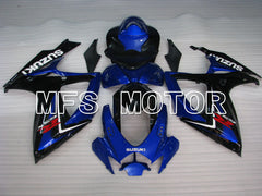 Suzuki GSXR600 GSXR750 2006-2007 Injection ABS Fairing - Factory Style - Blue Black - MFS2361