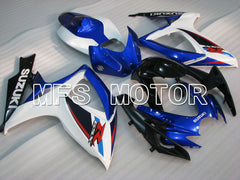 Suzuki GSXR600 GSXR750 2006-2007 Injection ABS Fairing - Factory - Blue White - MFS2362