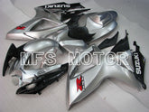 Carénage ABS injecté Suzuki GSXR600 GSXR750 2006-2007 - Style usine - Argent - MFS2363