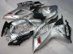 Carénage ABS injecté Suzuki GSXR600 GSXR750 2006-2007 - Style usine - Argent - MFS2363