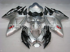 Carénage ABS injecté Suzuki GSXR600 GSXR750 2006-2007 - Style usine - Argent - MFS2363