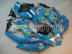 Suzuki GSXR600 GSXR750 2006-2007 Injection ABS verkleidung - Rizla+ - Blau - MFS2367