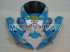 Suzuki GSXR600 GSXR750 2006-2007 Injection ABS verkleidung - Rizla+ - Blau - MFS2367