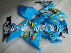 Suzuki GSXR600 GSXR750 2006-2007 Injection ABS verkleidung - Rizla+ - Blau - MFS2368