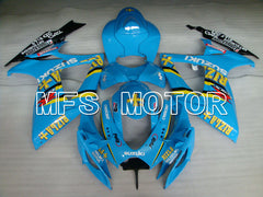 Suzuki GSXR600 GSXR750 2006-2007 Injection ABS verkleidung - Rizla+ - Blau - MFS2368