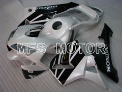 Carénage ABS injecté Honda CBR600RR 2005-2006 - Autres - Blanc Noir - MFS2373
