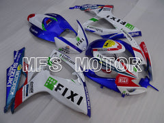 Suzuki GSXR600 GSXR750 2006-2007 Injection ABS Fairing - FIXI - Blue White - MFS2375