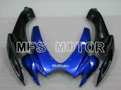 Carénage ABS injecté Suzuki GSXR600 GSXR750 2006-2007 - Style usine - Bleu Blanc - MFS2378