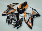 Suzuki GSXR600 GSXR750 2006-2007 Injection ABS verkleidung - Factory Style - Schwarz Orange - MFS2379