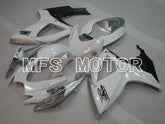 Suzuki GSXR600 GSXR750 2006-2007 Injection ABS Fairing - Factory Style - White - MFS2380
