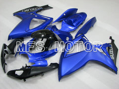 Suzuki GSXR600 GSXR750 2006-2007 Injection ABS Fairing - Factory Style - Blue Black - MFS2382